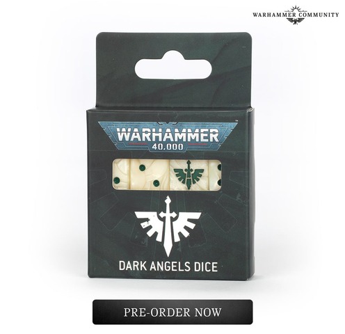 Dark Angels - Dice Set (10th edition)